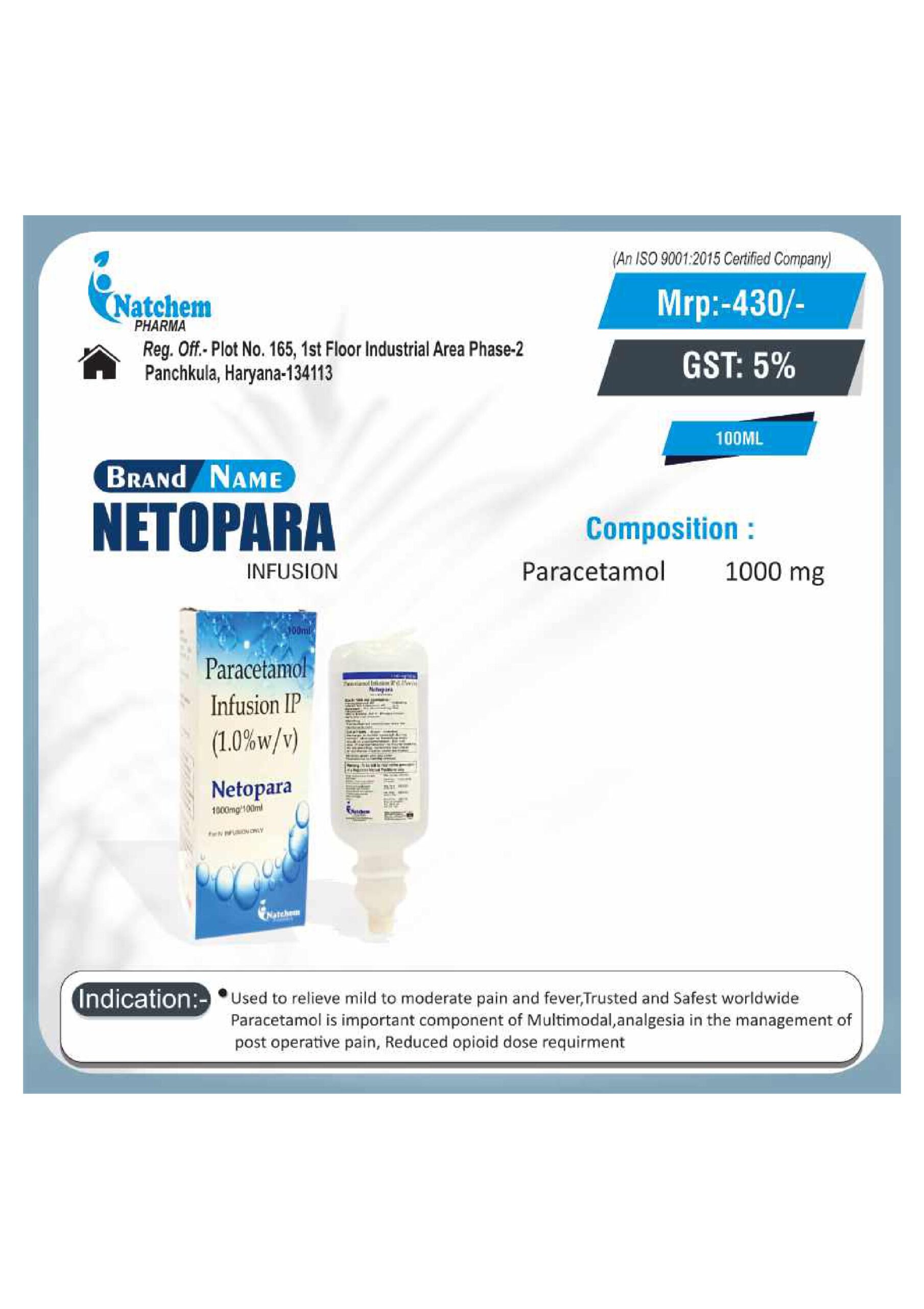 NETOPARA INFUSION