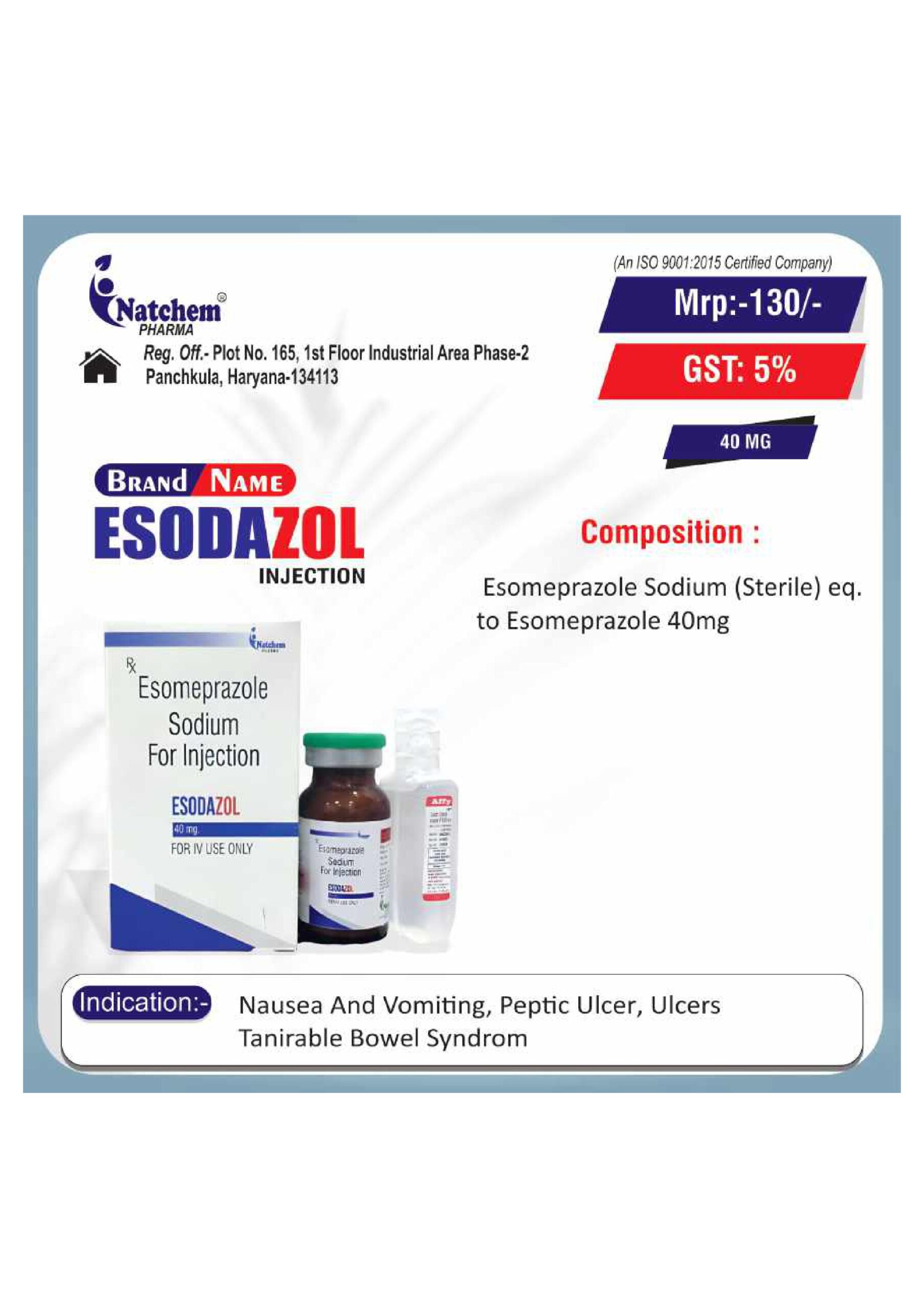 ESODAZOL-IV