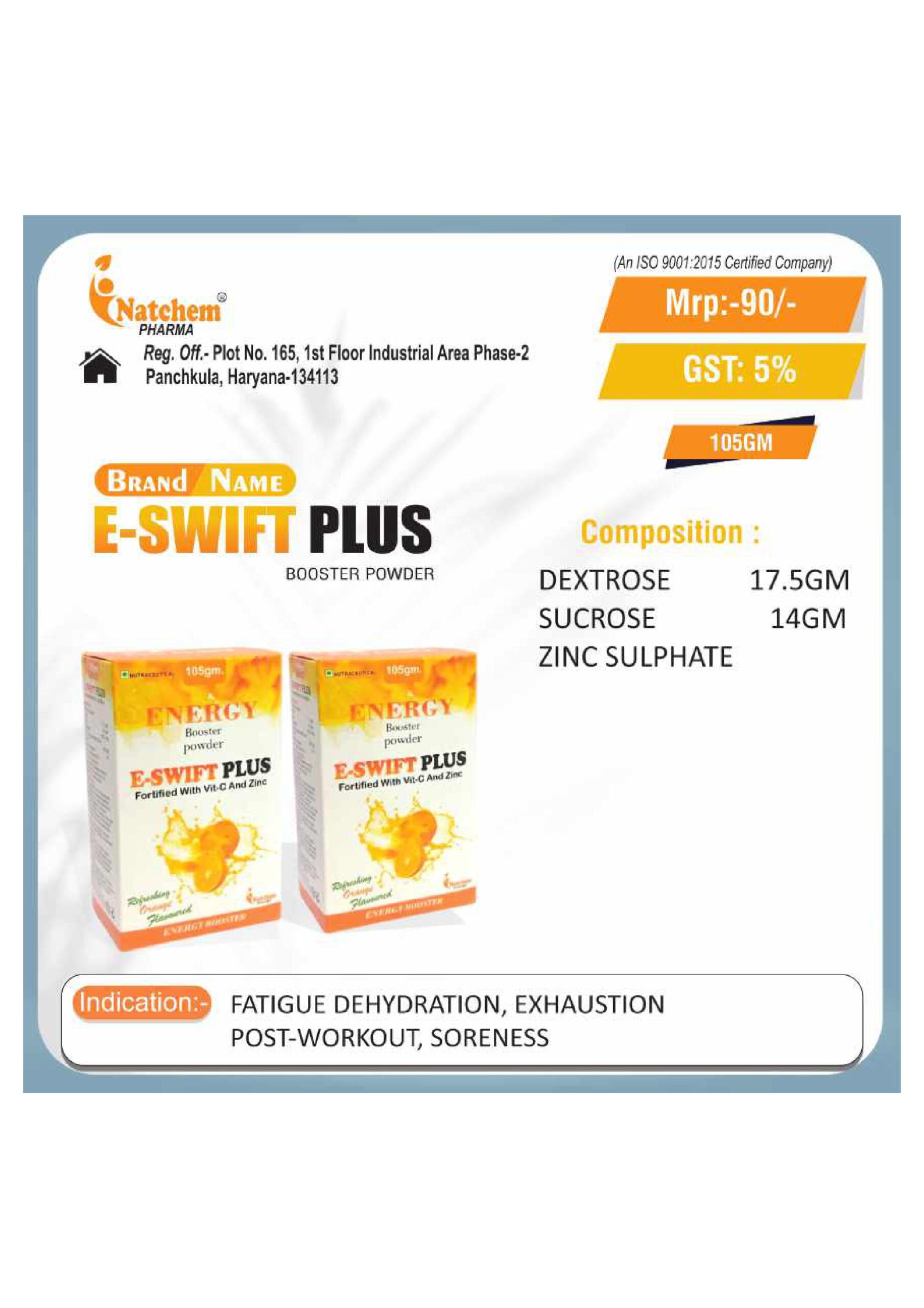 ESWIFT-PLUS ENERGY DRINK