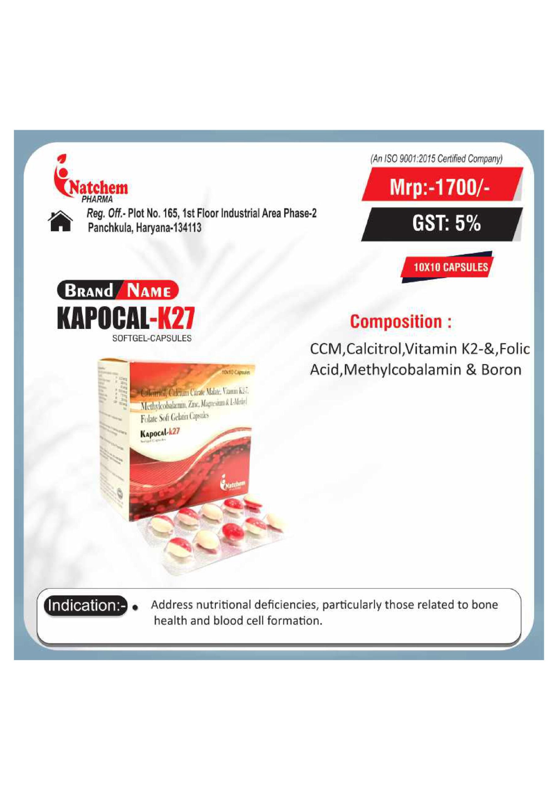 KAPOCAL-K27 DRUG