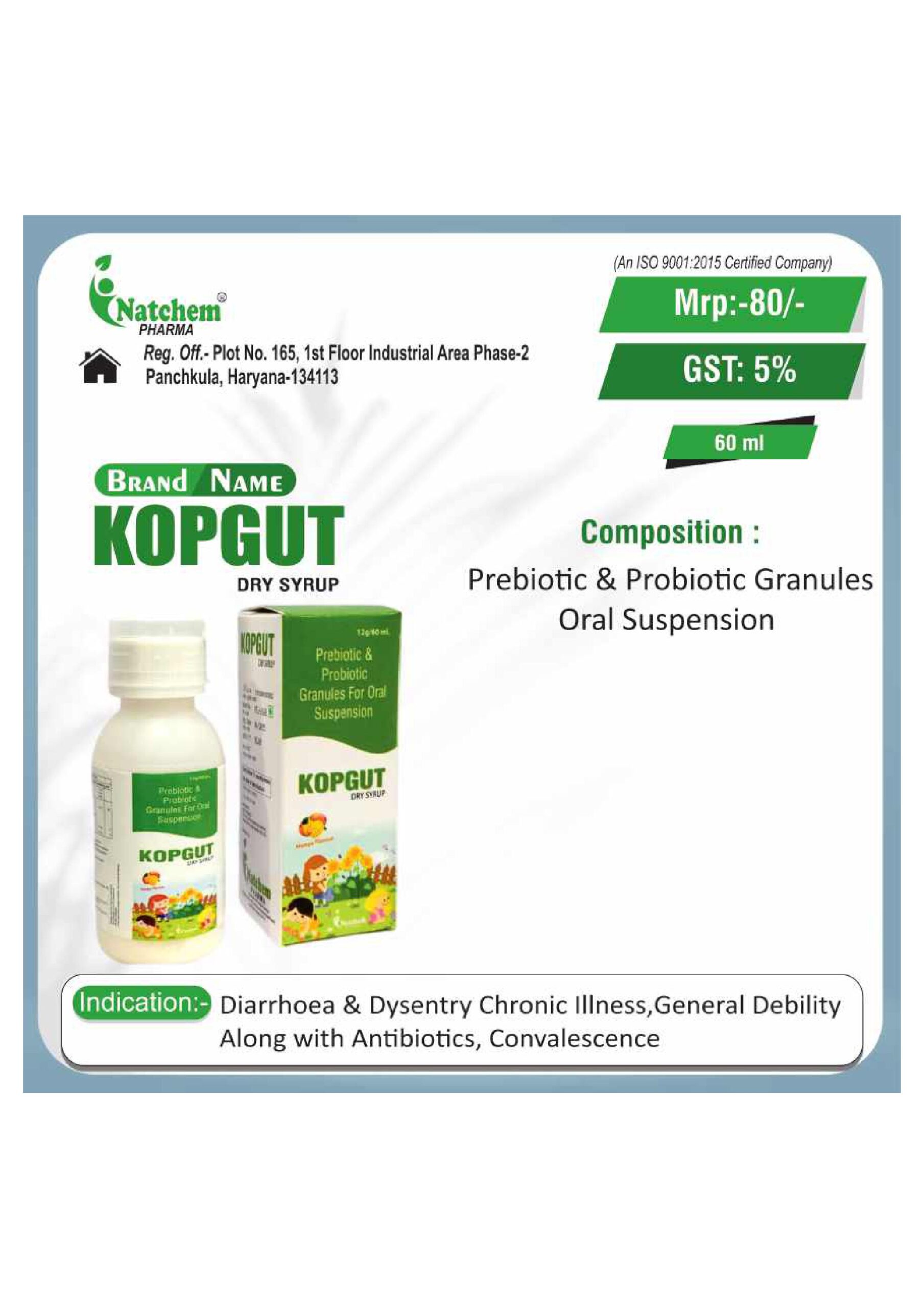KOPGUT DRY SYRUP