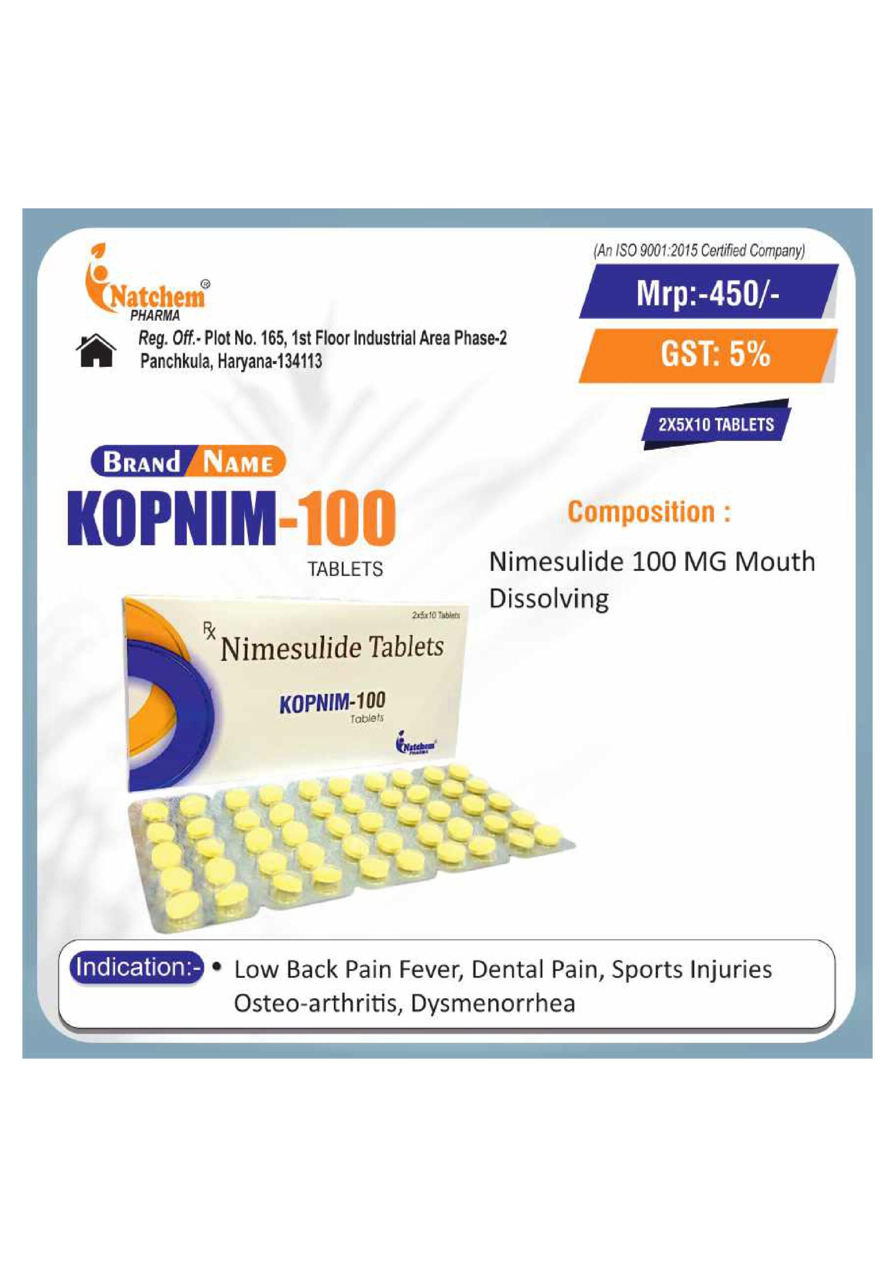KOPNIM-100 TAB