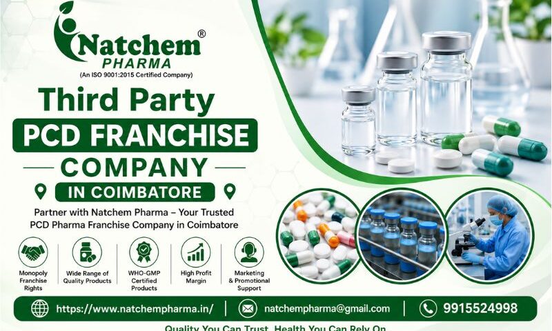 Third Party PCD Franchise Company In Coimbatore